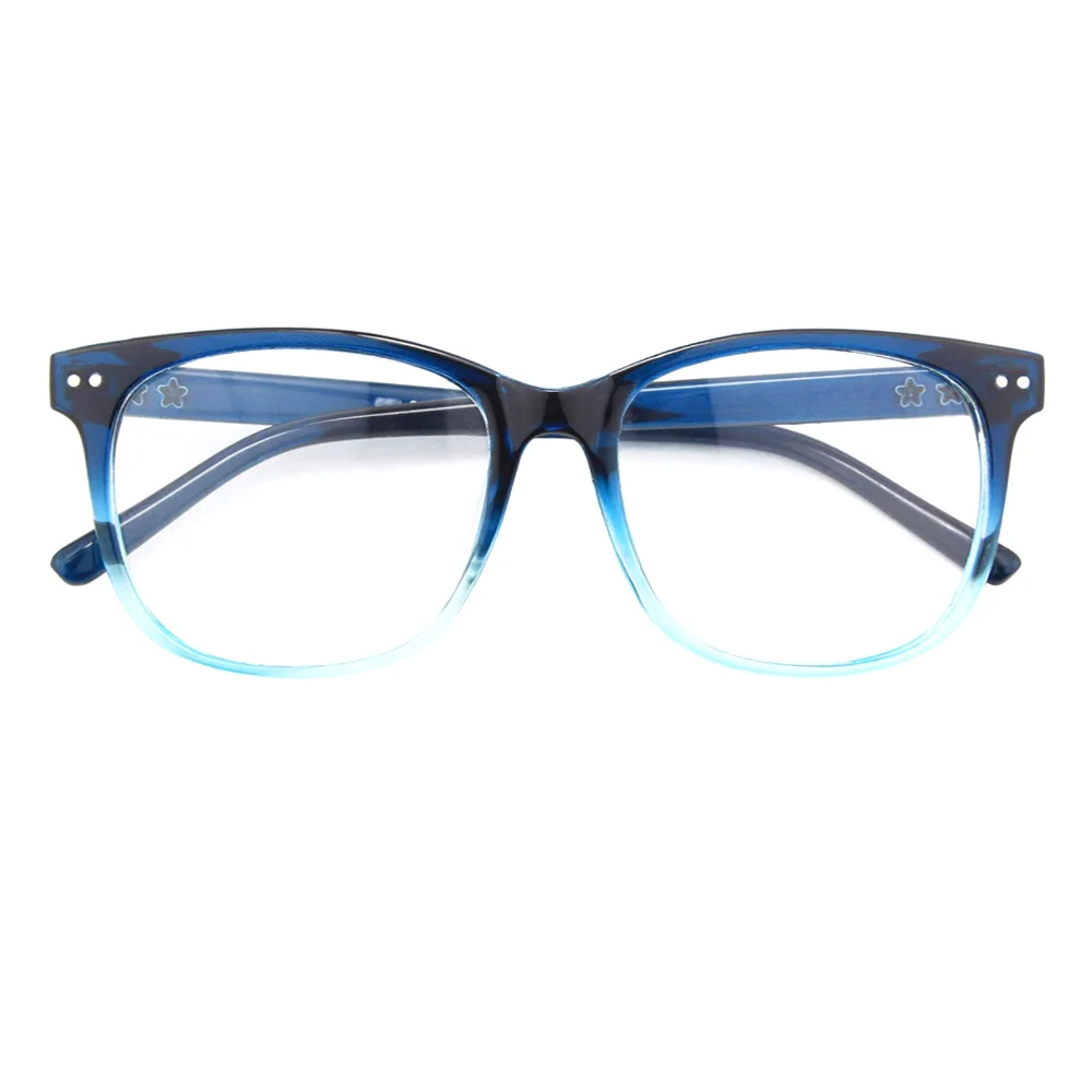 GQUEEN Oversized Clear-Lens Glasses