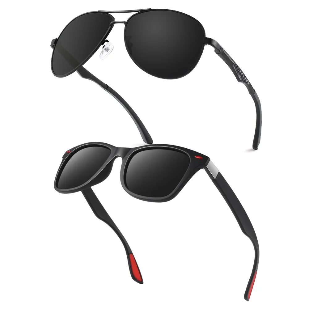 GQUEEN Pilot MOS1 + TR90 Polarized Bundle