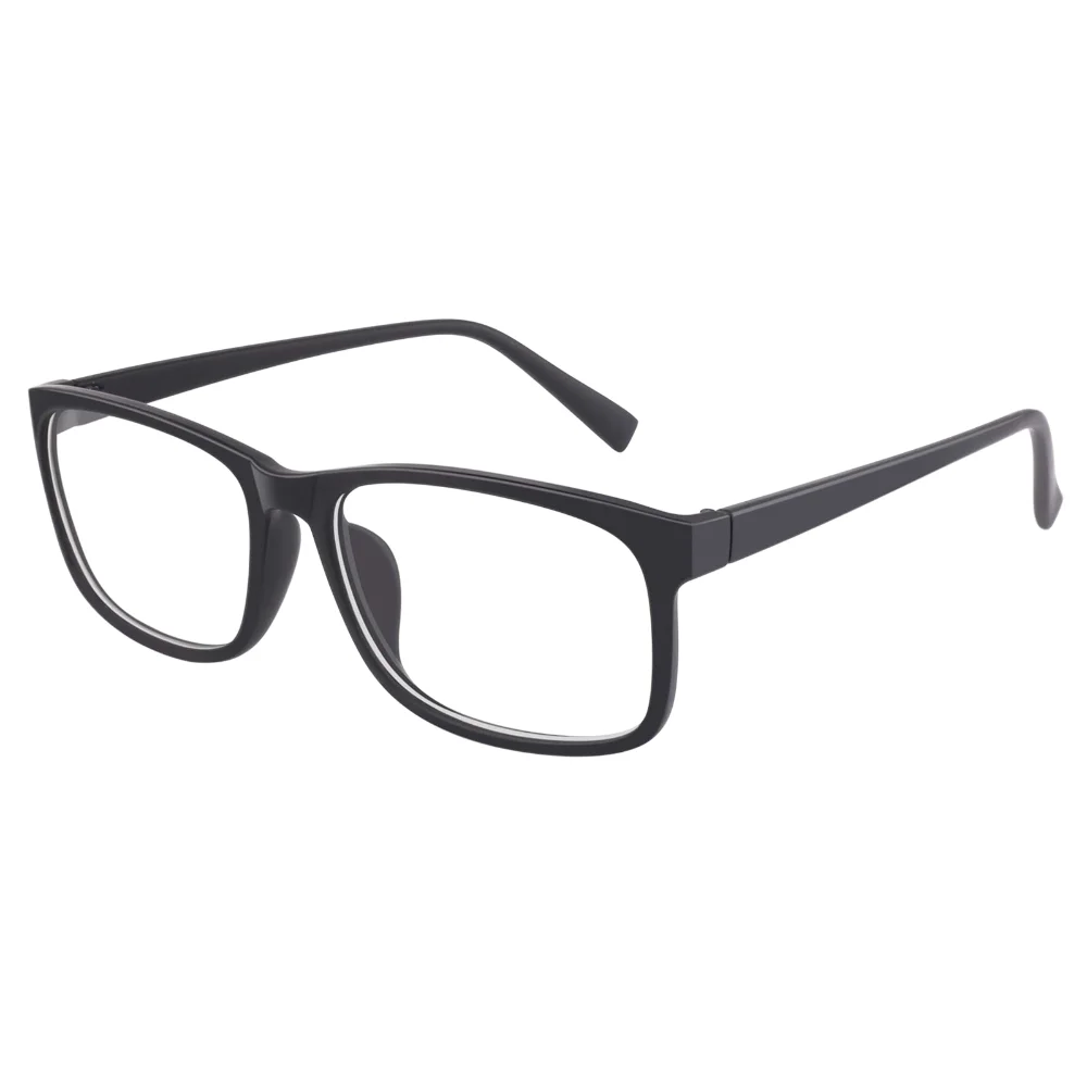 GQUEEN Rectangular Clear-Lens Glasses